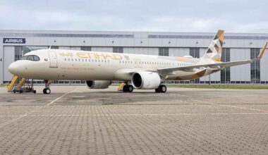 Etihad Airways estreia Airbus A321LR com três classes em rotas premium e serviço de bordo único