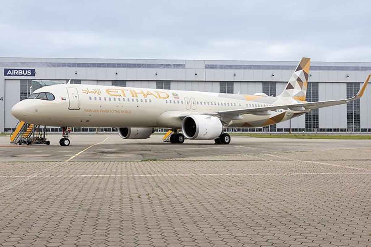 Etihad Airways estreia Airbus A321LR com três classes em rotas premium e serviço de bordo único