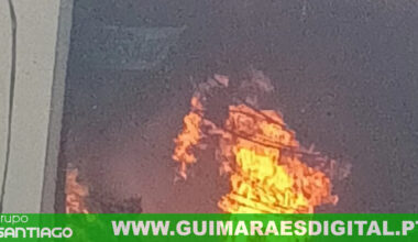 Incêndio numa fábrica de panificação em Polvoreira