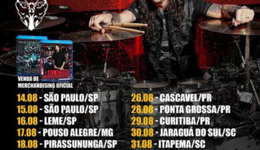 Aquiles Priester surpreende gravando tributo ao Sarcófago; confira o vídeo