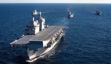 Navio italiano ‘Trieste’ recebe visitas em Lisboa desta quinta-feira a sábado