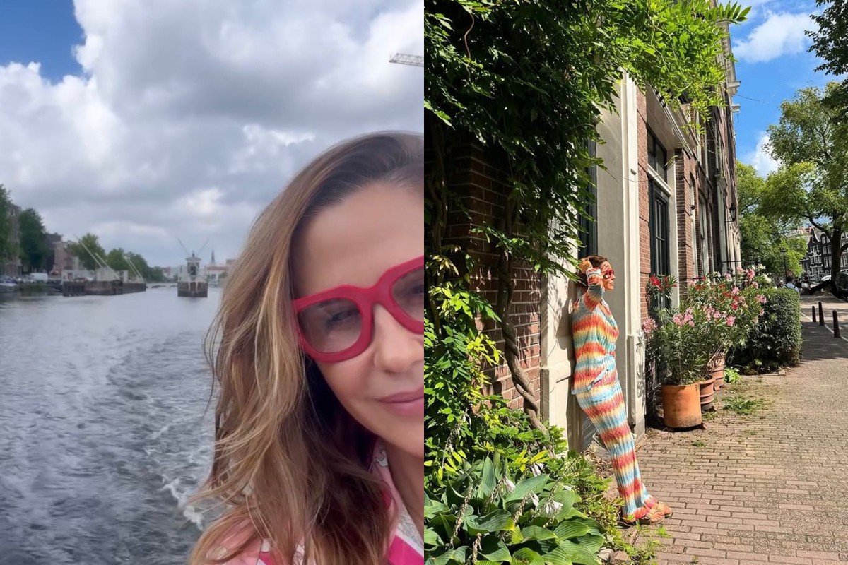 Longe da TV, Guilhermina Guinle celebra a chegada aos 51 anos em Amsterdam; veja fotos
