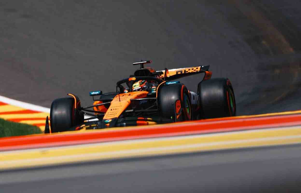 GP Bélgica F1: Oscar Piastri na pole da Corrida Sprint