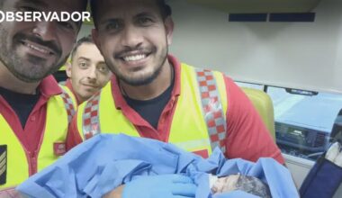 Bombeiros fazem parto por "indisponibilidade" de 3 hospitais – Observador
