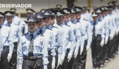 PSP. Curso de formação termina com 28% das vagas por ocupar – Observador