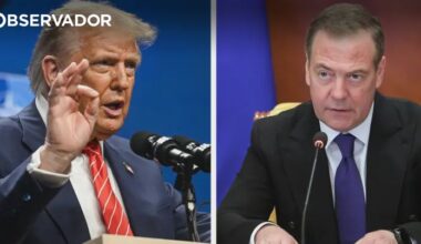 "Cuidado com as palavras." Trump diz que economia russa é "decadente" e ataca "falhado" Medvedev, que responde à "reação nervosa" dos EUA - Observador