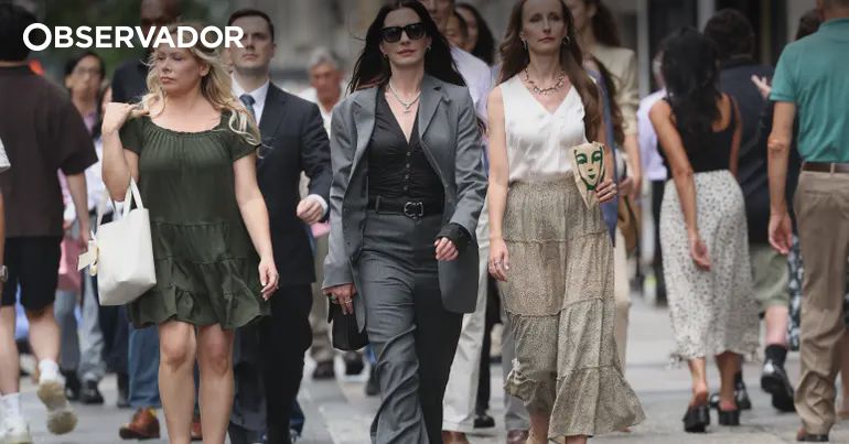 As primeiras imagens da sequela de "O Diabo Veste Prada" – Observador