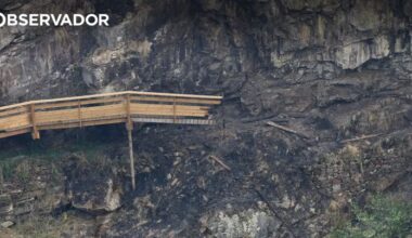 Passadiços do Paiva destruídos pelo incêndio em Arouca – Observador