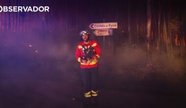 Fagulhas apagadas por sorte e bombeiros a recuar. O pior dia – Observador