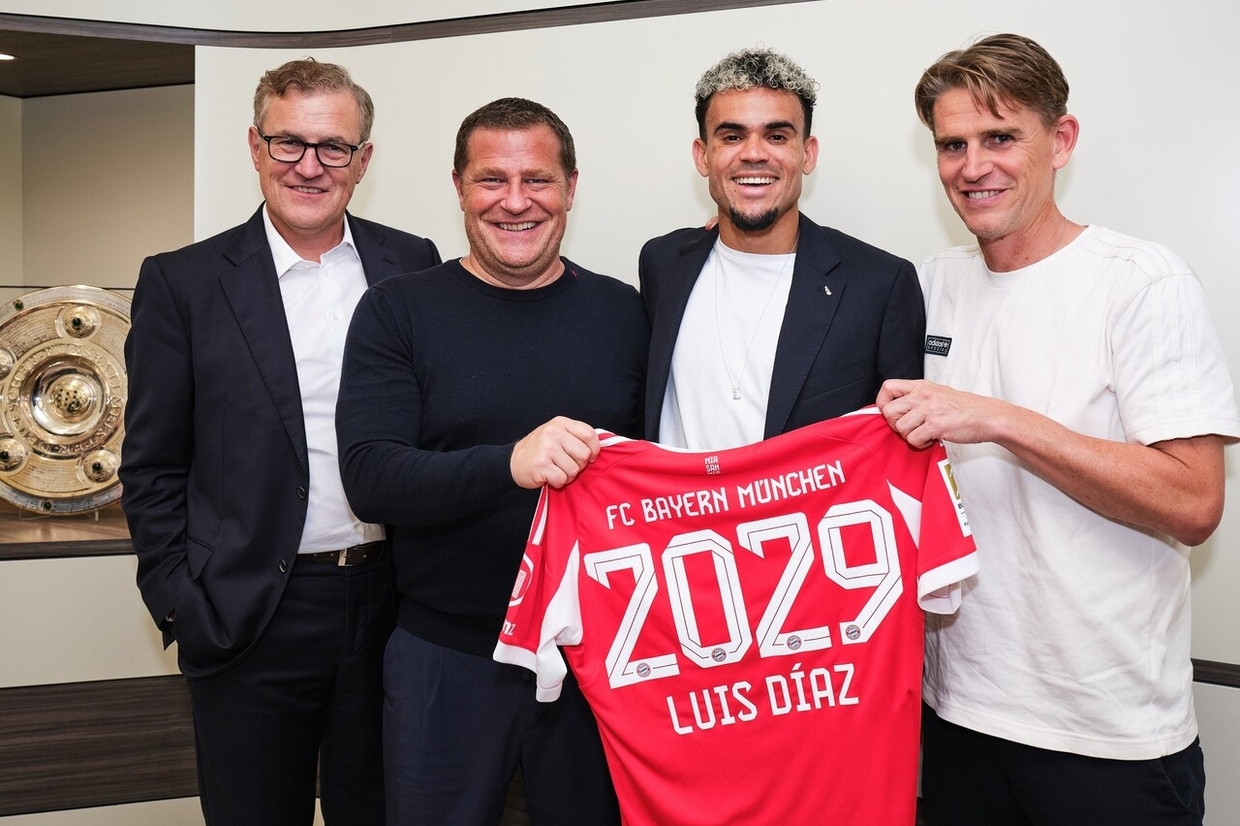 Agora é oficial: Luis Díaz assina pelo Bayern München - zerozero.pt
