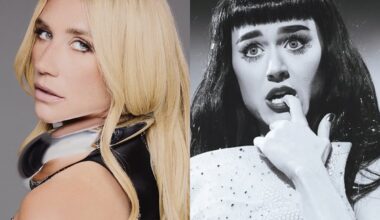 Shade? Kesha tem reação inusitada ao ver banner do show de Katy Perry; entenda