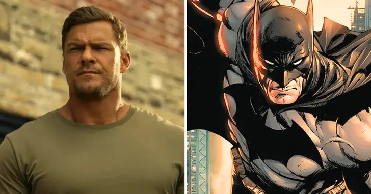 Artes realistas imaginam Alan Ritchson como Batman, veja como ficou