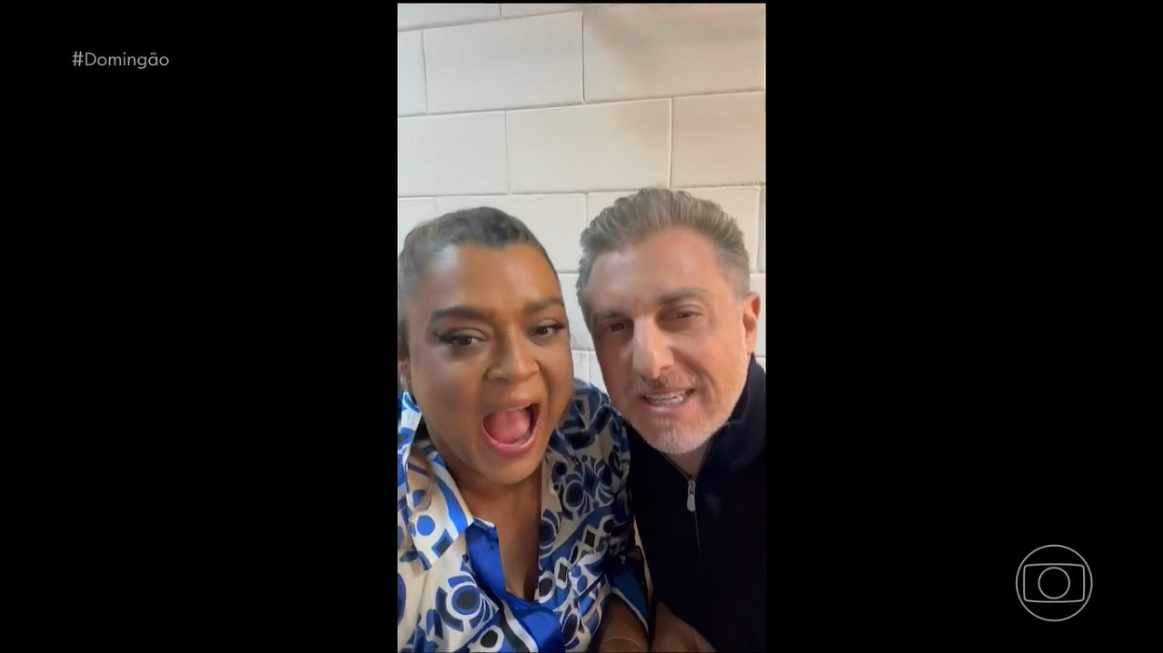 Luciano Huck encerra Domingão com homenagem a Preta Gil