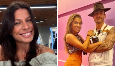 Marcia Soares e Daniela Santos com Afonso Leitão