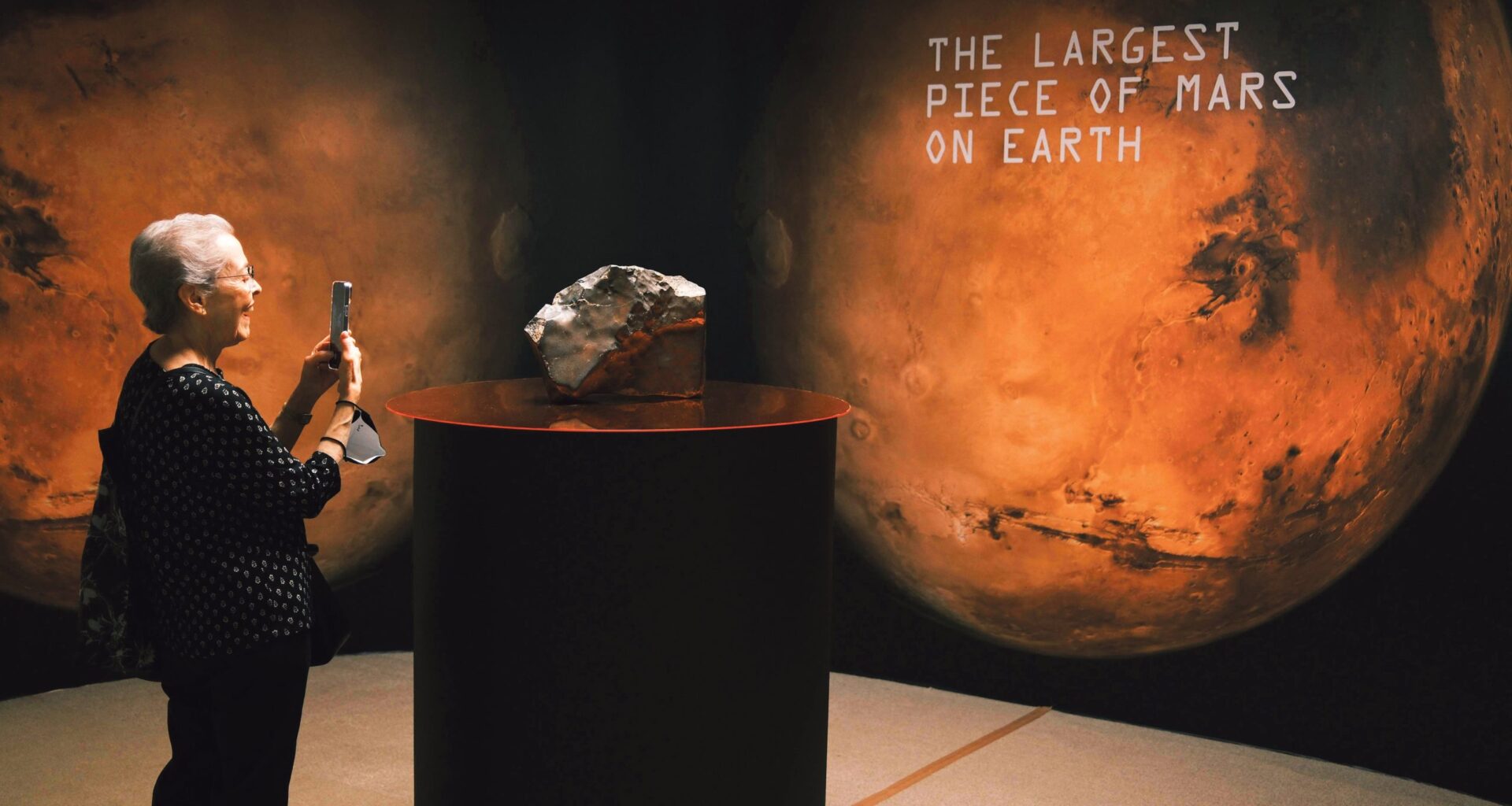 Um pedaço de Marte. Meteorito vendido por quase 5 milhões