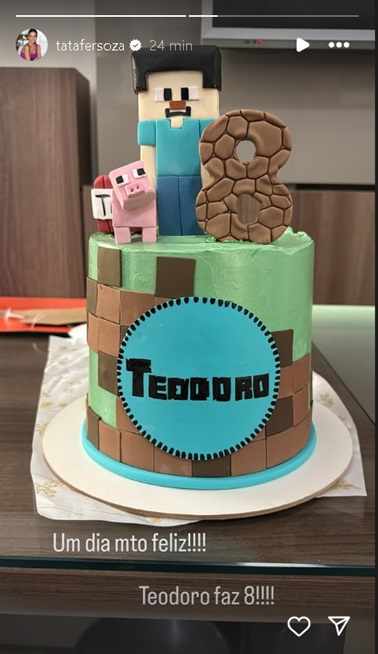 Filho de Michel Teló e Thais Fersoza completa 8 anos - Foto: Instagram 