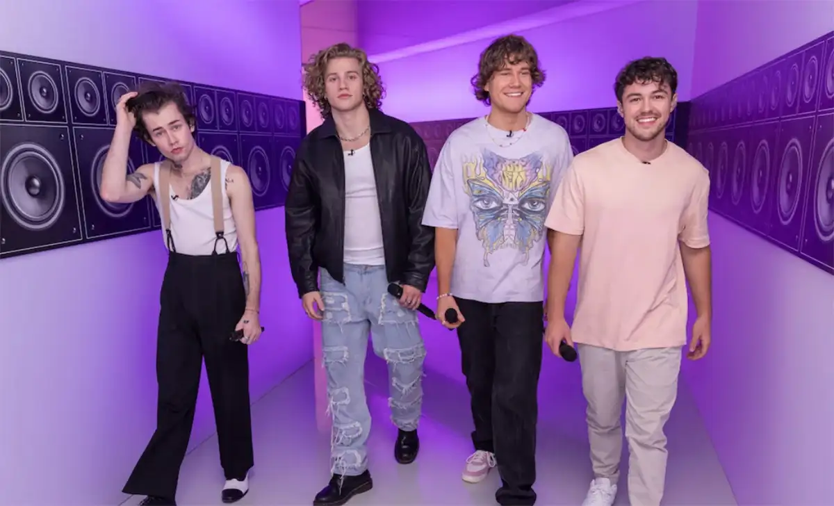 Benson Boone cede música para Midnight Til Morning, boyband formada na Netflix