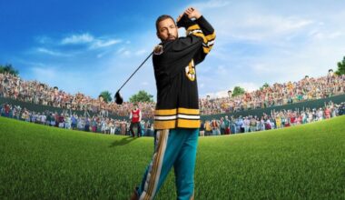 os easter eggs de esporte do Maluco no Golfe 2, novo filme do Adam Sandler.