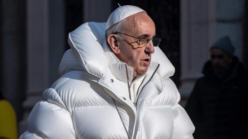 Papa Francisco - imagem gerada com IA