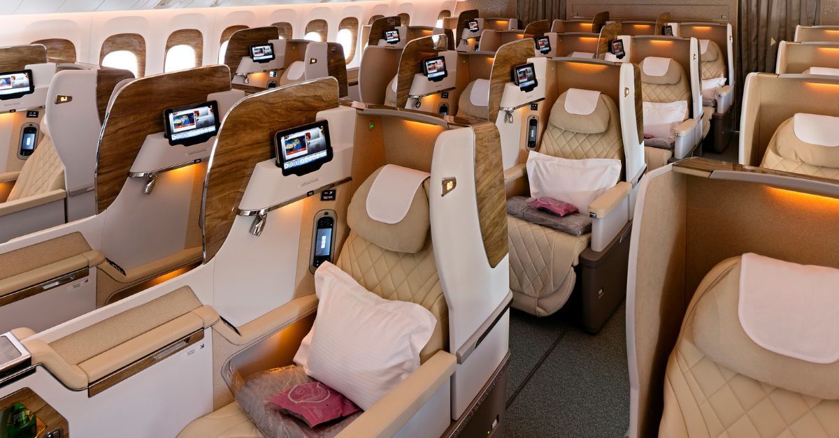 Lisboa a Dubai na Classe Executiva da Emirates