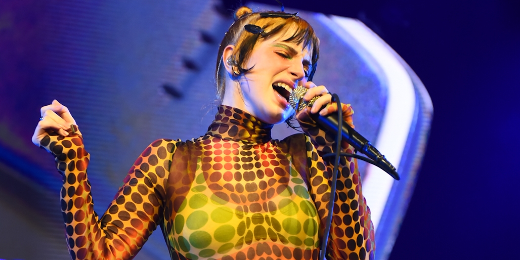 Paramore, durante show no Rio de Janeiro. (Foto: Marcelo Sá Barreto/Agnews)