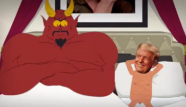 Casa Branca detona 'South Park' por sátira de Trump na cama com Satanás: 'Segunda categoria'