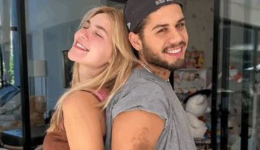 Virginia e Zé Felipe são flagrados em momento de carinho; confira