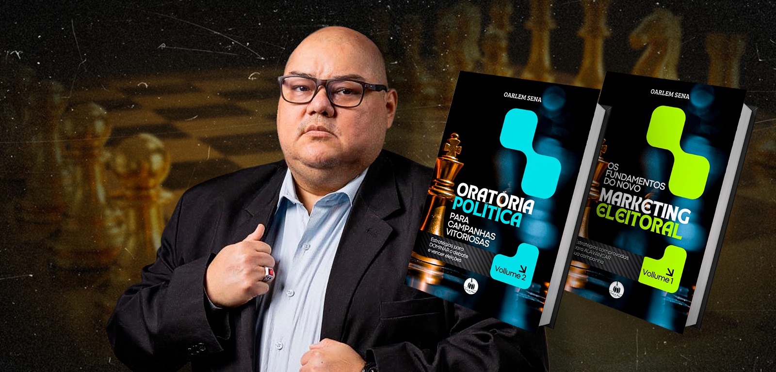 Consultor político lança livros sobre ciência no Marketing Eleitoral