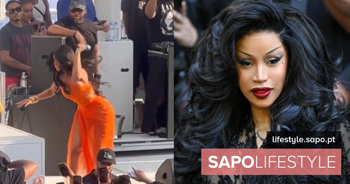 Cardi B processada por ter atirado microfone a fã - Atualidade
