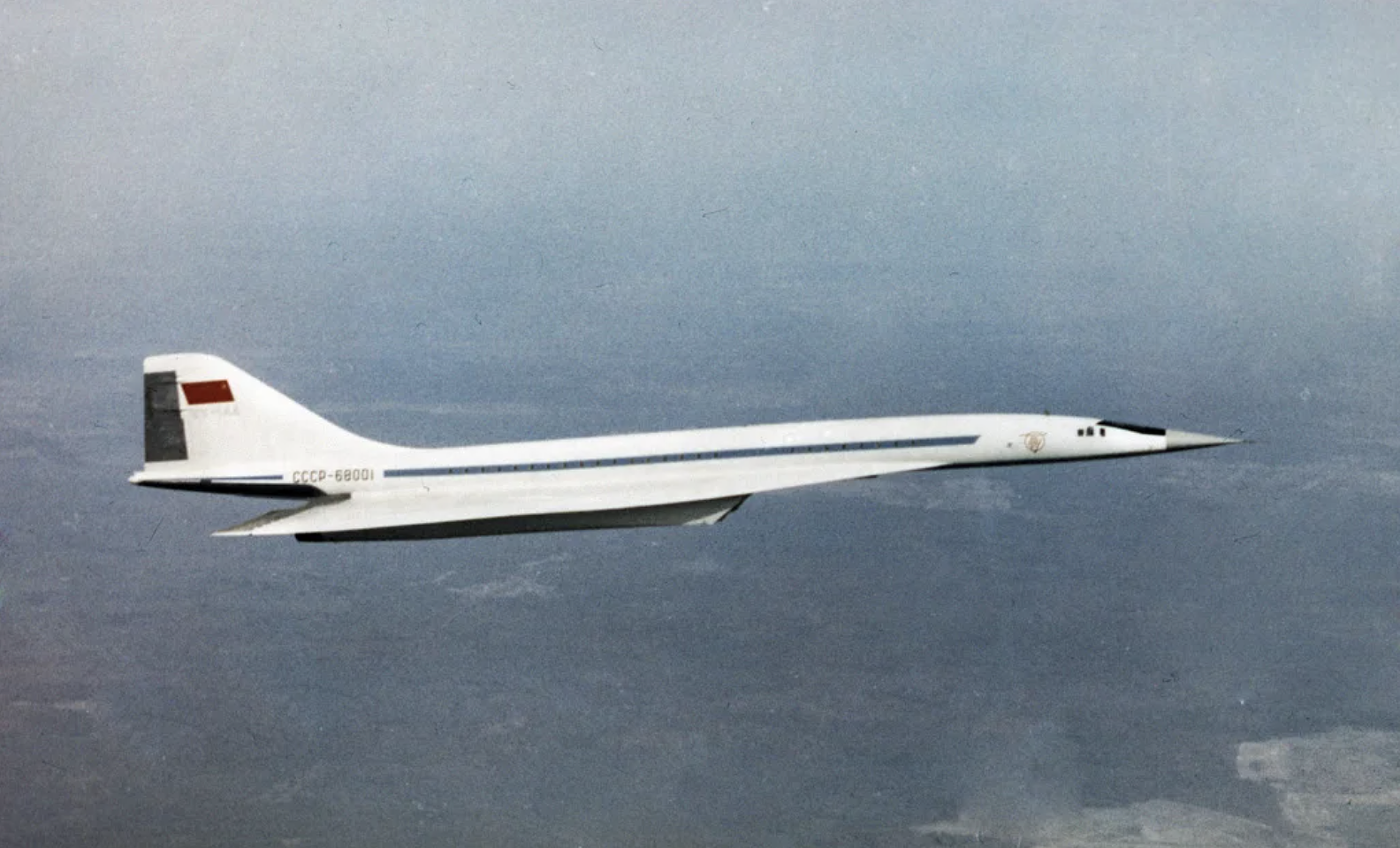 Tupolev Tu-144, arquivo RIA Novosti, imagem #566221 / Lev Polikashin / CC-BY-SA 3.0, CC BY-SA 3.0,
