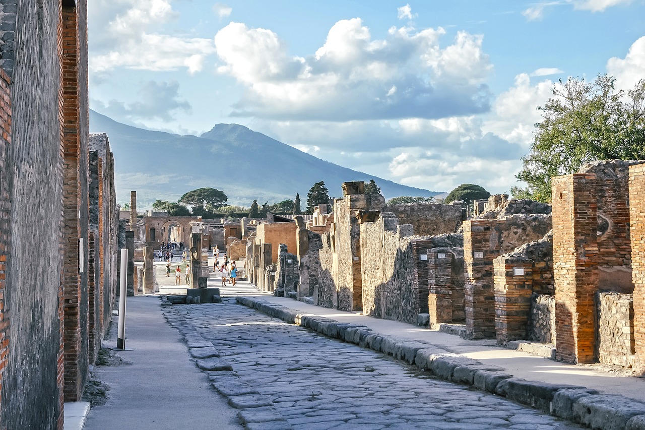 Depois da erupção do Vesúvio, os romanos voltaram a Pompeia e ficaram por lá durante mais 400 anos