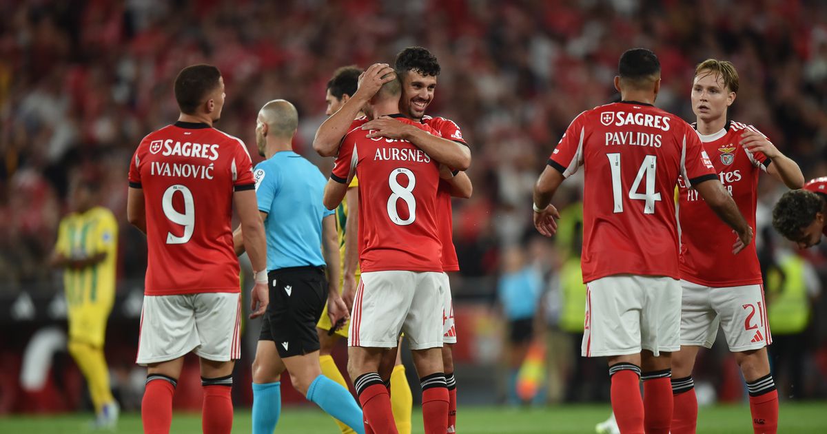 Benfica: dois golos em 60 toques e 21 passes, e tudo começou em Samuel Soares (vídeo)