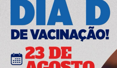 Caucaia realiza Dia D de Multivacinação no próximo sábado, 23 de agosto