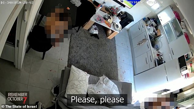 Uma das crianças chora constantemente, 'eu quero minha mãe' e o outro diz que ele só pode ver de um olho
