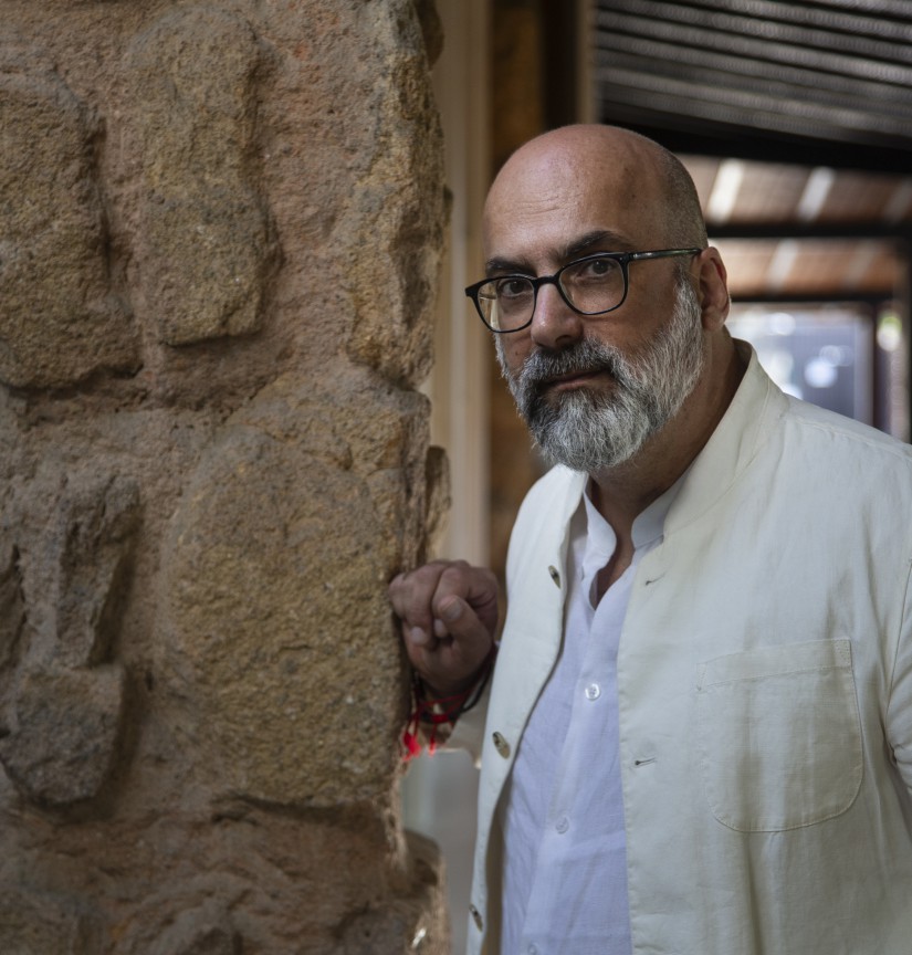 O escritor português Valter Hugo Mãe, atração da Flip 2025 — Foto: Alexandre Cassiano