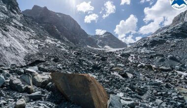 Glaciar italiano Ventina derreteu e os geólogos já só o podem monitorizar à distância