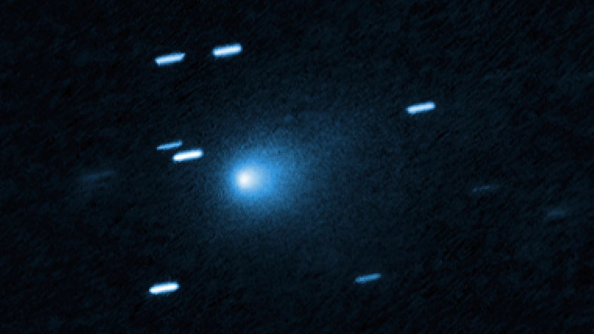 Eis a melhor imagem de sempre de um cometa de alta velocidade a visitar o nosso sistema solar