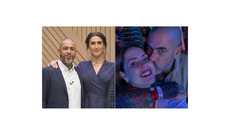 Após polêmica com Paola Carosella, Henrique Fogaça ganha declaração apaixonada da mulher: 'Os melhores 10 anos da minha vida'.