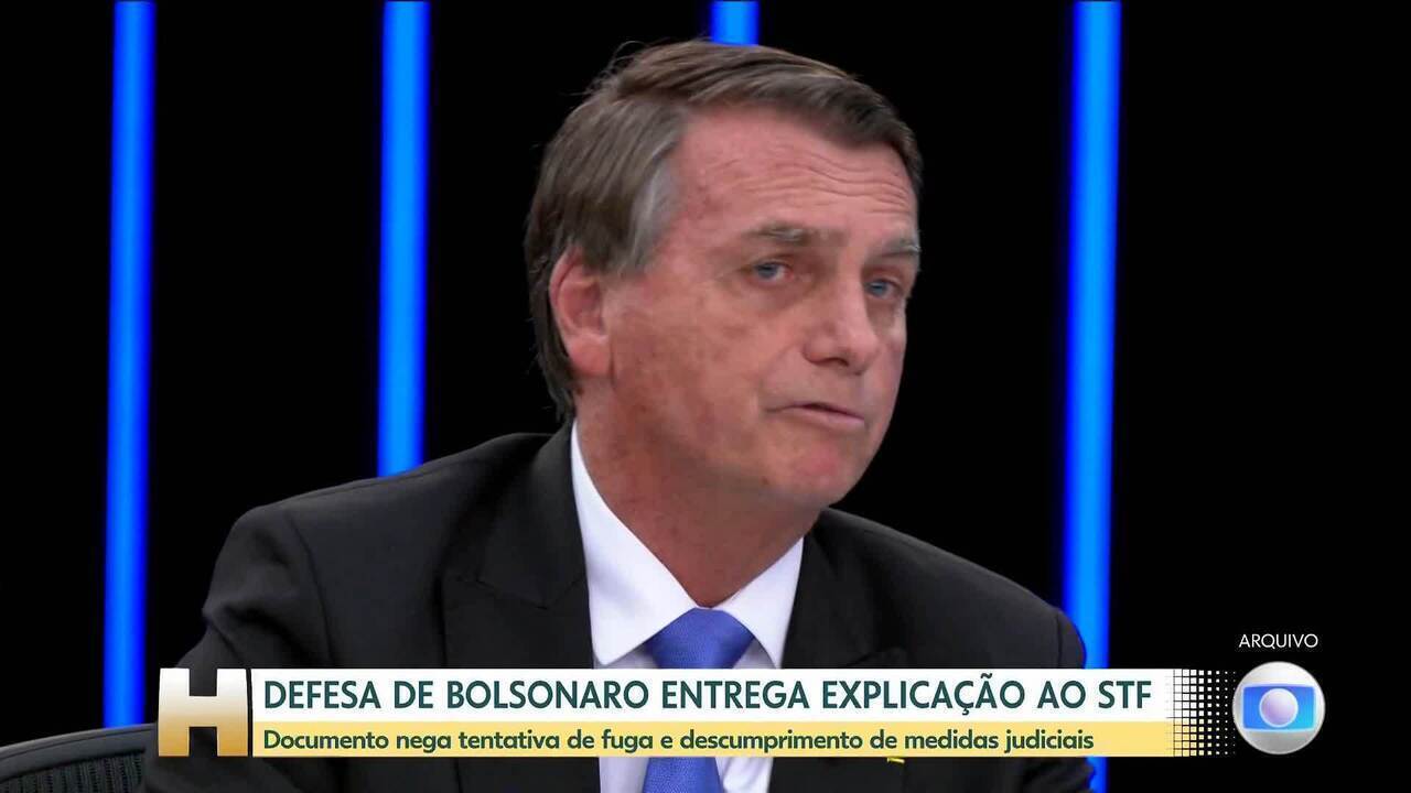 Defesa de Bolsonaro entrega explicação ao STF; PGR deve se manifestar na semana que vem - G1