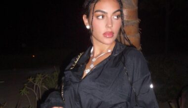 Georgina Rodríguez não resistiu (mesmo) aos ténis de Margarida Corceiro