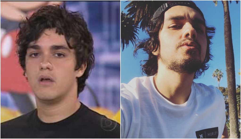 Eduardo Kaká apresentou o programa em 2009. Atualmente, ele é cantor e publicitário — Foto: Reprodução/TV Globo e Instagram