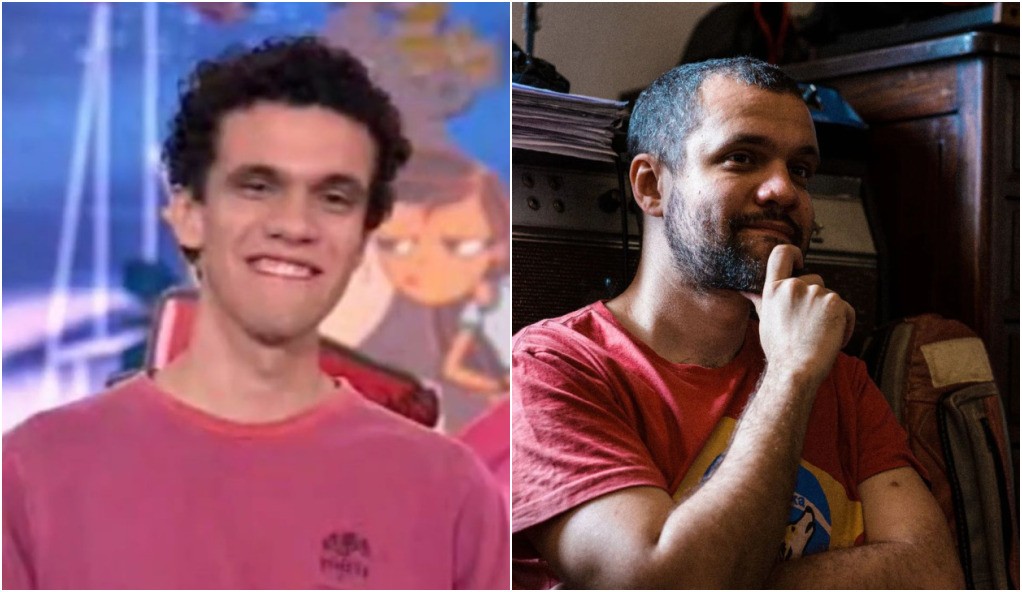 Gustavo Pereira atuou na atração de criança em 2009. Atualmente, ele se dedica a música e divulga seus trabalhos na internet — Foto: Reprodução/TV Globo e Instagram