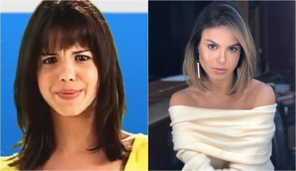 Sthefany Brito era responsável pelo programa às quintas-feiras nessa época. Ela continua trabalhando como atriz e tem dois filhos — Foto: Reprodução/Instagram