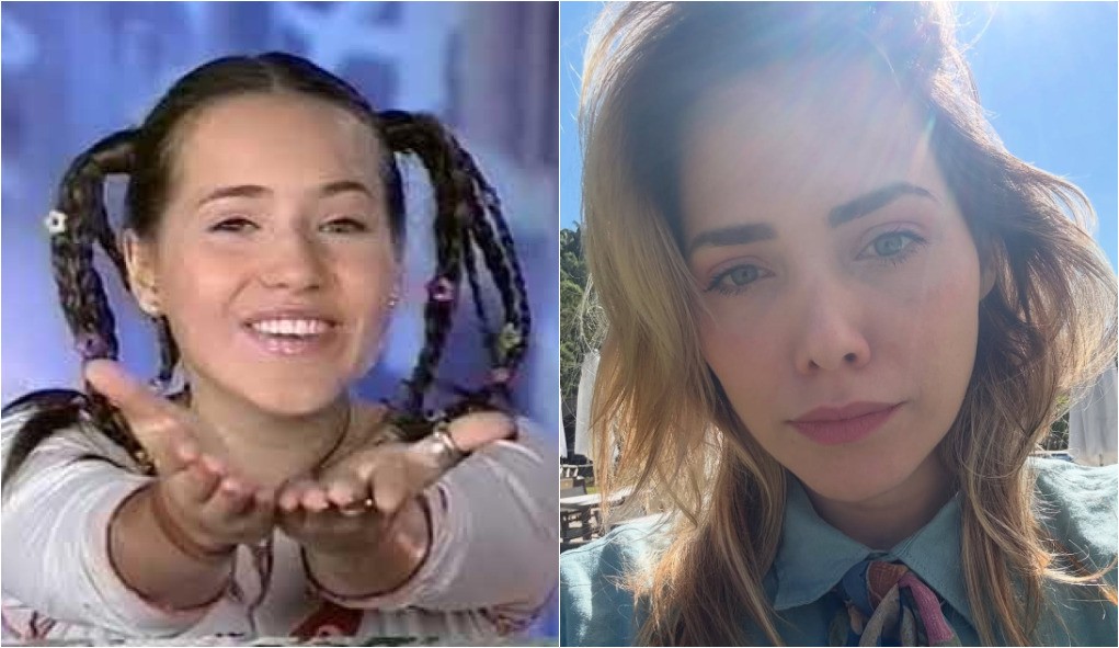 Letícia Colin entrou no programa substituindo Sthefany Brito e ficou até 2005. Atriz consagrada, ela esteve recentemente em "Garota do momento" e vai estrelar a nova temporada de "Os outros"  — Foto: Reprodução/Globo e Instagram