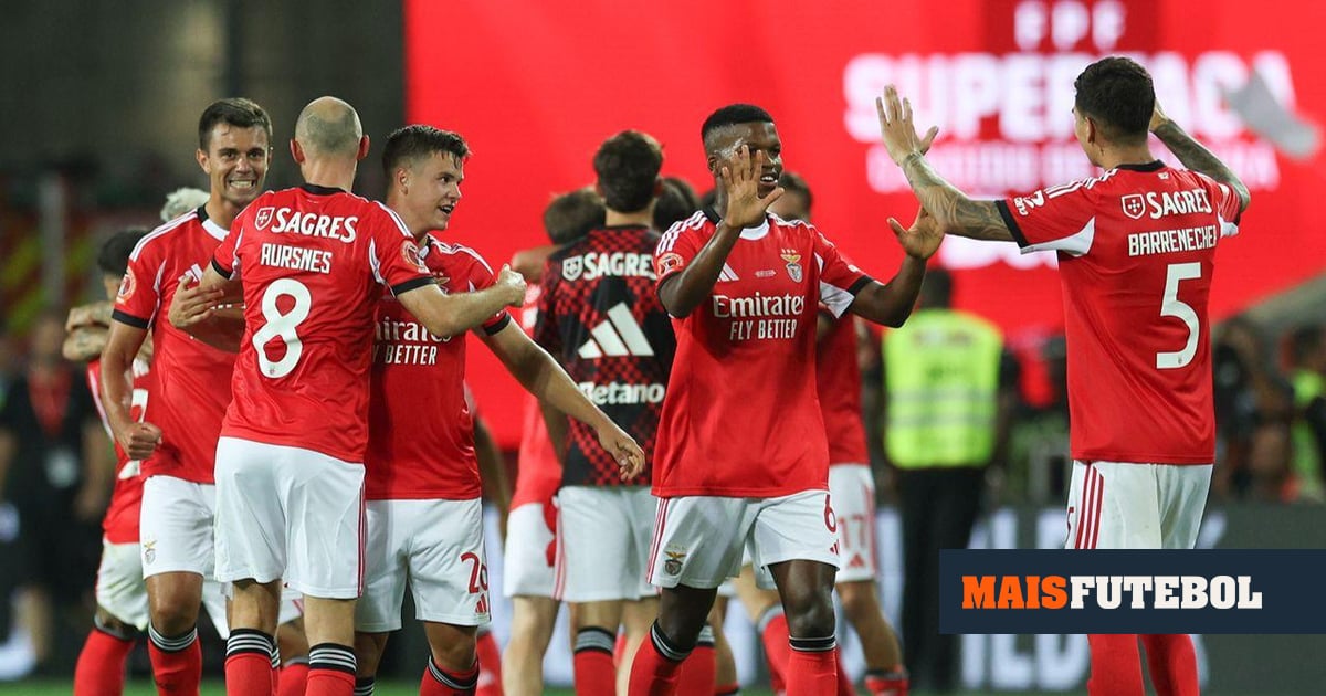 Benfica: os 22 inscritos para defrontar o Nice na Champions