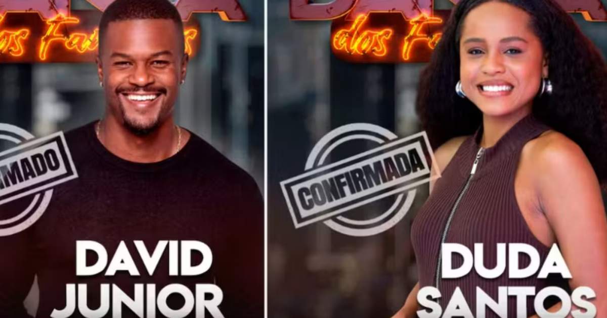 Globo anuncia David Junior e Duda Santos; veja outros nomes confirmados