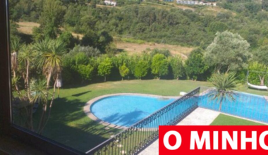 Moradia com piscina em Guimarães entre os leilões do Estado em agosto