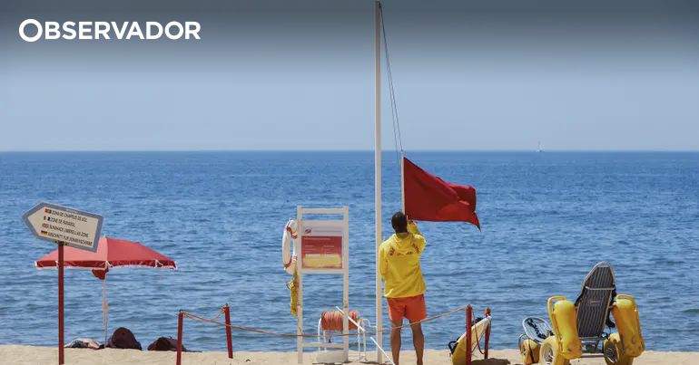 Três praias com bandeira vermelha devido a bactéria e-coli – Observador