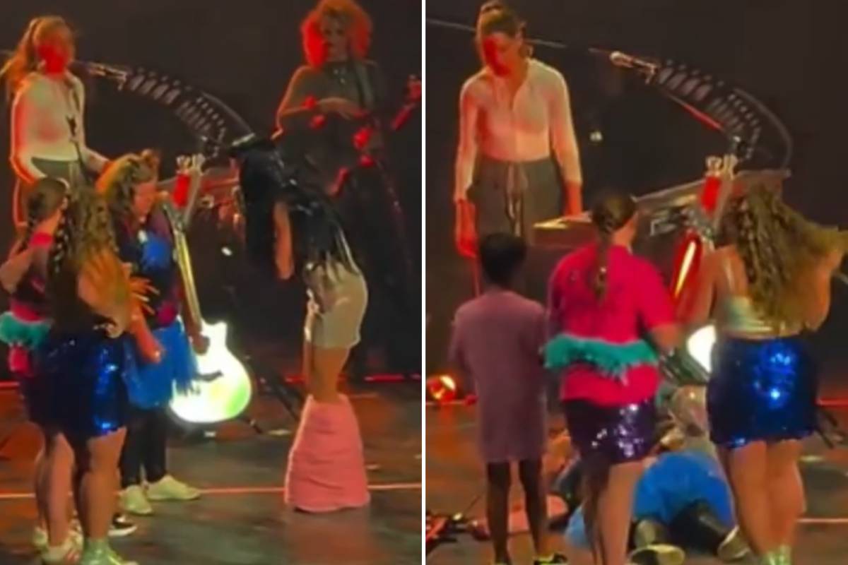 Katy Perry interrompe show em Detroit para socorrer fã - 05/08/2025 - Celebridades