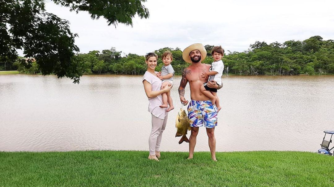 Veja fotos da casa de Gusttavo Lima e Andressa Suita — Foto: Reprodução Instagram